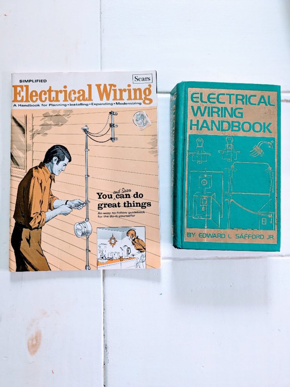 VTG Lot of 2 Electrical Wiring Books Sears Simplified Wiring & Electrical Wiring